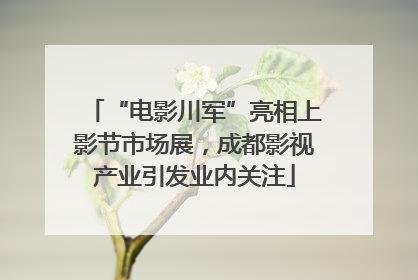 “电影川军”亮相上影节市场展，成都影视产业引发业内关注