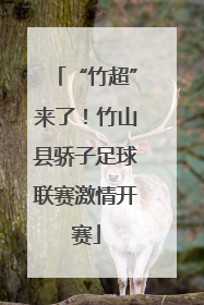 “竹超”来了！竹山县骄子足球联赛激情开赛
