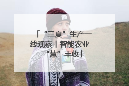 “三夏”生产一线观察丨智能农业“慧”丰收