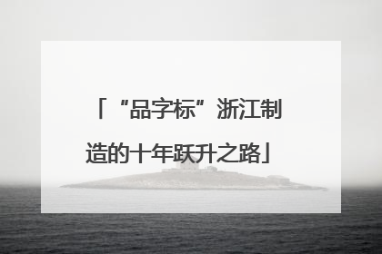 “品字标”浙江制造的十年跃升之路