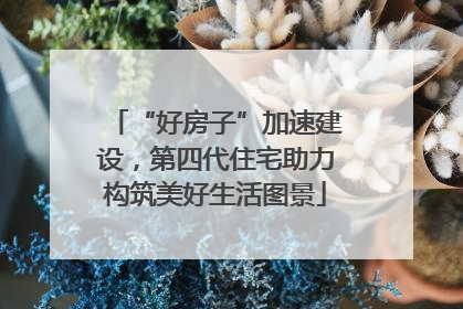 “好房子”加速建设，第四代住宅助力构筑美好生活图景