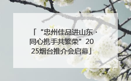 “忠州佳品进山东・同心携手共繁荣”2025烟台推介会启幕