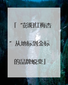 “彭阳红梅杏”从地标到金标的品牌蜕变