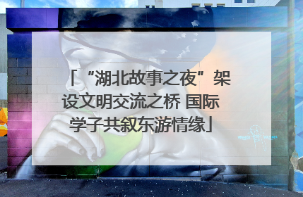 “湖北故事之夜”架设文明交流之桥 国际学子共叙东游情缘