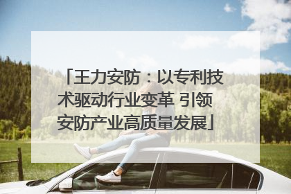 王力安防：以专利技术驱动行业变革 引领安防产业高质量发展