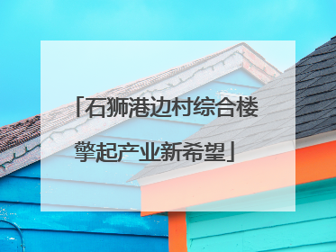 石狮港边村综合楼擎起产业新希望