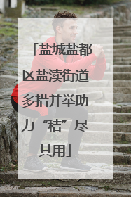 盐城盐都区盐渎街道多措并举助力“秸”尽其用