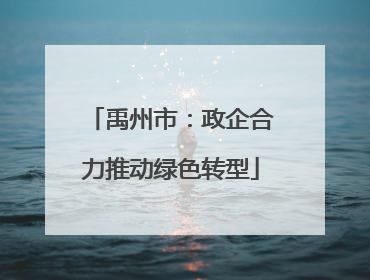禹州市：政企合力推动绿色转型