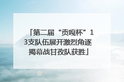 第二届“贡嘎杯”13支队伍展开激烈角逐 揭幕战甘孜队获胜