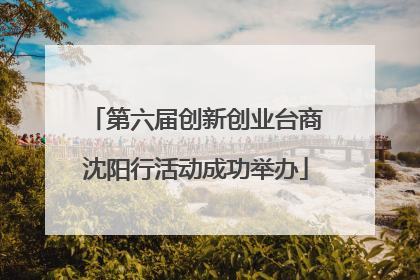 第六届创新创业台商沈阳行活动成功举办