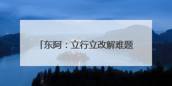 东阿：立行立改解难题 宅基证办理暖民心