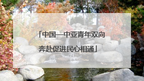 中国—中亚青年双向奔赴促进民心相通