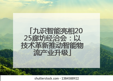 九识智能亮相2025廊坊经洽会：以技术革新推动智能物流产业升级