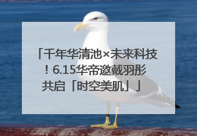 千年华清池×未来科技！6.15华帝邀戴羽彤共启「时空美肌」