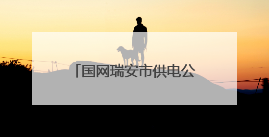 国网瑞安市供电公司：自主实施强业务 电网建设提质效