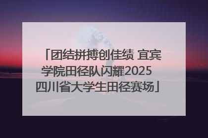 团结拼搏创佳绩 宜宾学院田径队闪耀2025四川省大学生田径赛场