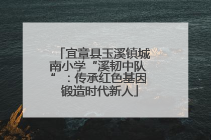 宜章县玉溪镇城南小学“溪韧中队”：传承红色基因 锻造时代新人