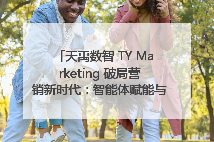 天禹数智 TY Marketing 破局营销新时代：智能体赋能与人才培育双轮驱动