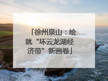 徐州泉山：绘就“环云龙湖经济带”新画卷