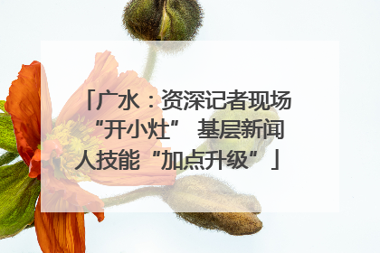 广水：资深记者现场“开小灶” 基层新闻人技能“加点升级”