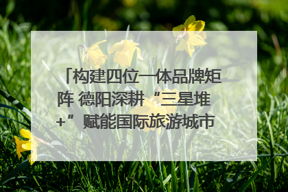 构建四位一体品牌矩阵 德阳深耕“三星堆+”赋能国际旅游城市建设｜文旅局长说