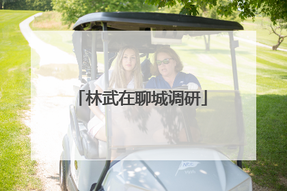 林武在聊城调研