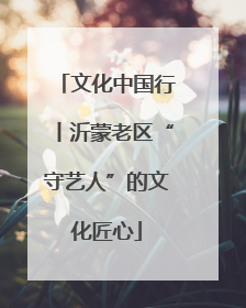 文化中国行丨沂蒙老区“守艺人”的文化匠心