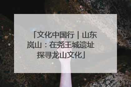 文化中国行｜山东岚山：在尧王城遗址探寻龙山文化