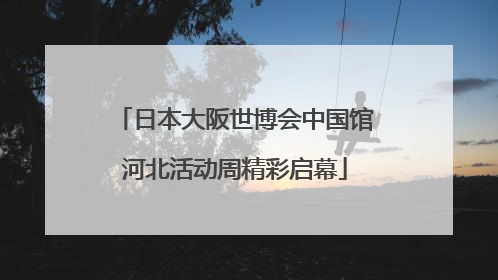 日本大阪世博会中国馆河北活动周精彩启幕