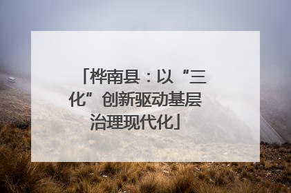 桦南县：以“三化”创新驱动基层治理现代化