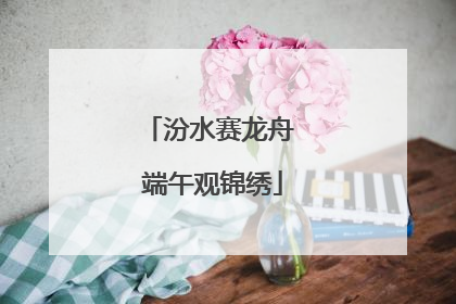 汾水赛龙舟 端午观锦绣