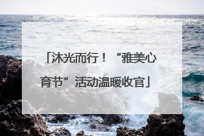沐光而行！“雅美心育节”活动温暖收官