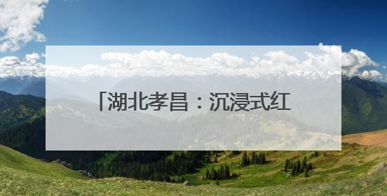 湖北孝昌：沉浸式红廉课堂，让红色精神成为乡村振兴“引擎”