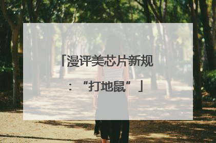 漫评美芯片新规：“打地鼠”