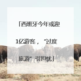 西班牙今年或迎1亿游客，“过度旅游”引担忧