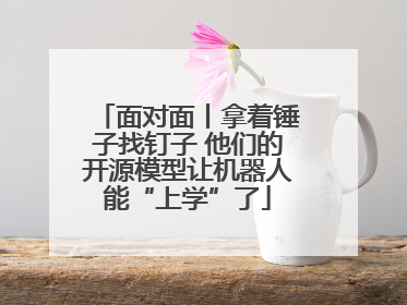 面对面丨拿着锤子找钉子 他们的开源模型让机器人能“上学”了