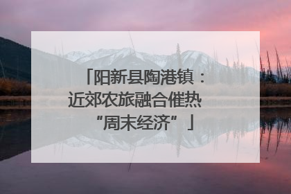 阳新县陶港镇：近郊农旅融合催热“周末经济”