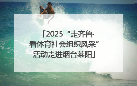 2025“走齐鲁·看体育社会组织风采”活动走进烟台莱阳