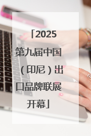 2025第九届中国（印尼）出口品牌联展开幕