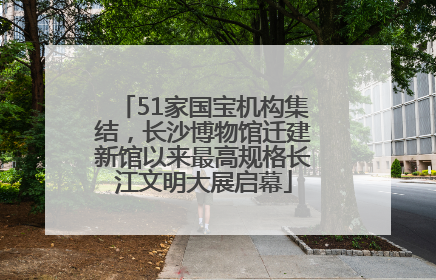 51家国宝机构集结，长沙博物馆迁建新馆以来最高规格长江文明大展启幕