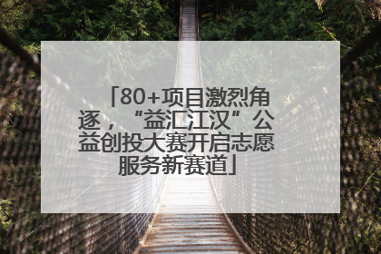 80+项目激烈角逐，“益汇江汉”公益创投大赛开启志愿服务新赛道
